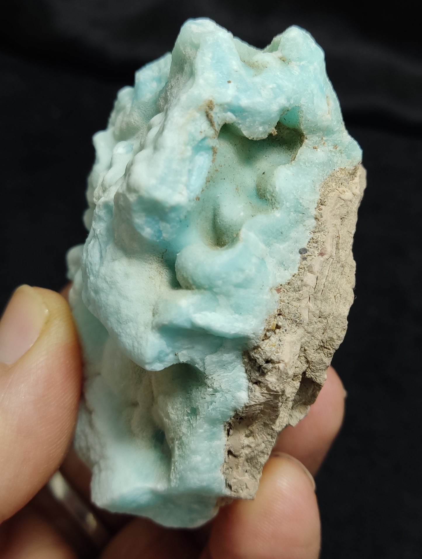 Natural Blue Aragonite 206 grams