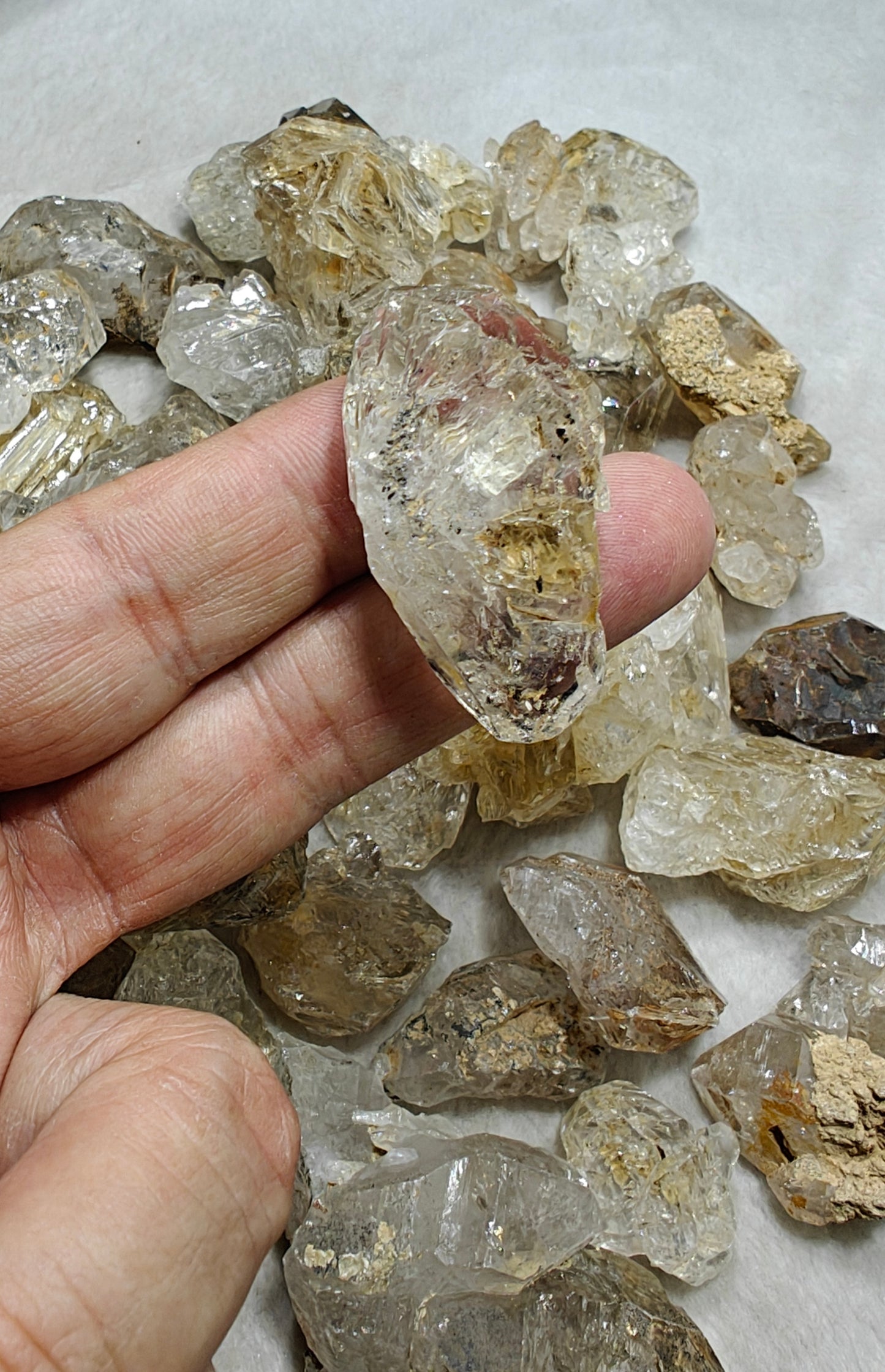 Fenster quartz window quartz crystals collection 900 grams