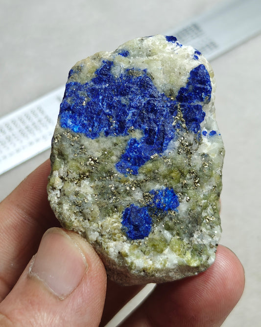 Lazurite in matrix with pyrite 99 grams