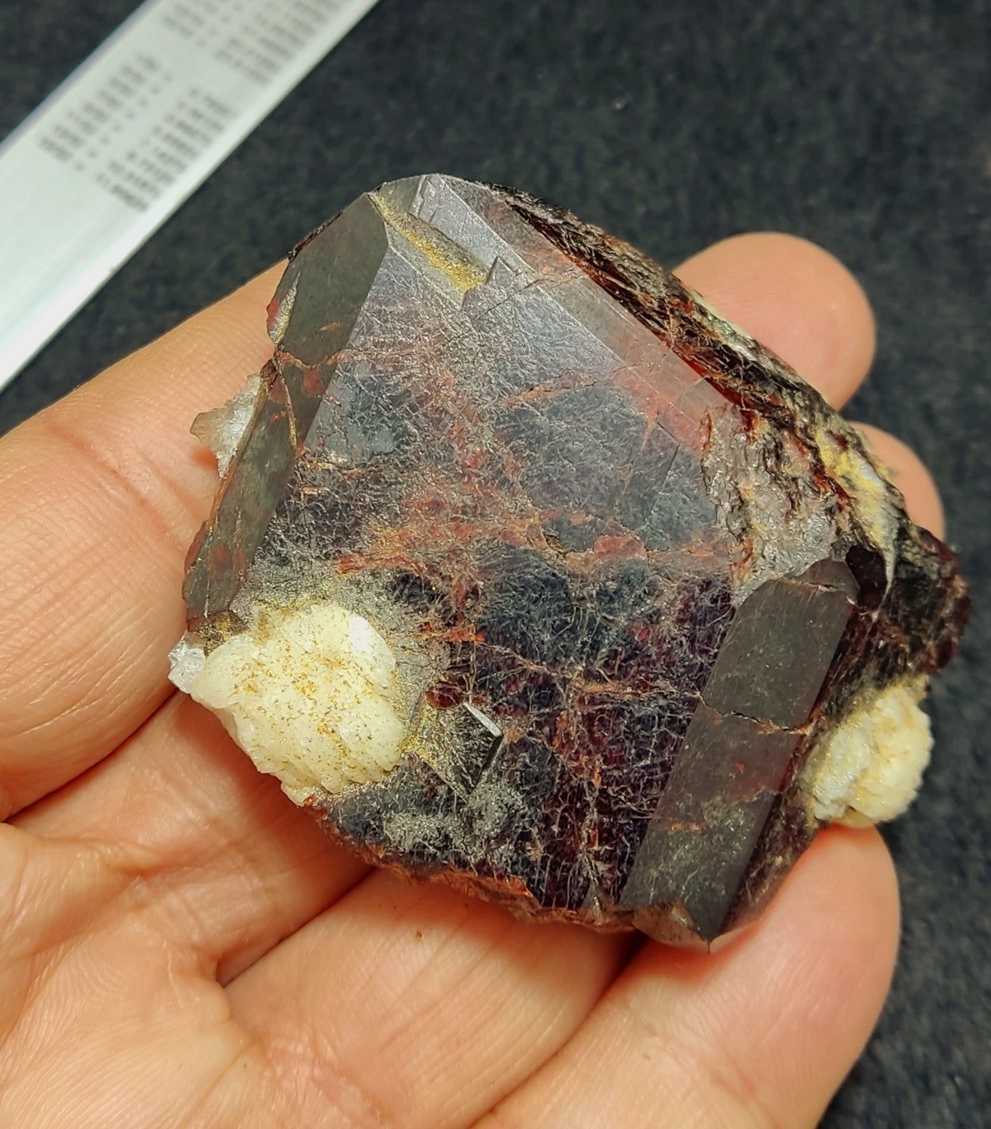 Natural Garnets Specimen variety spessartine/almandine 115 grams