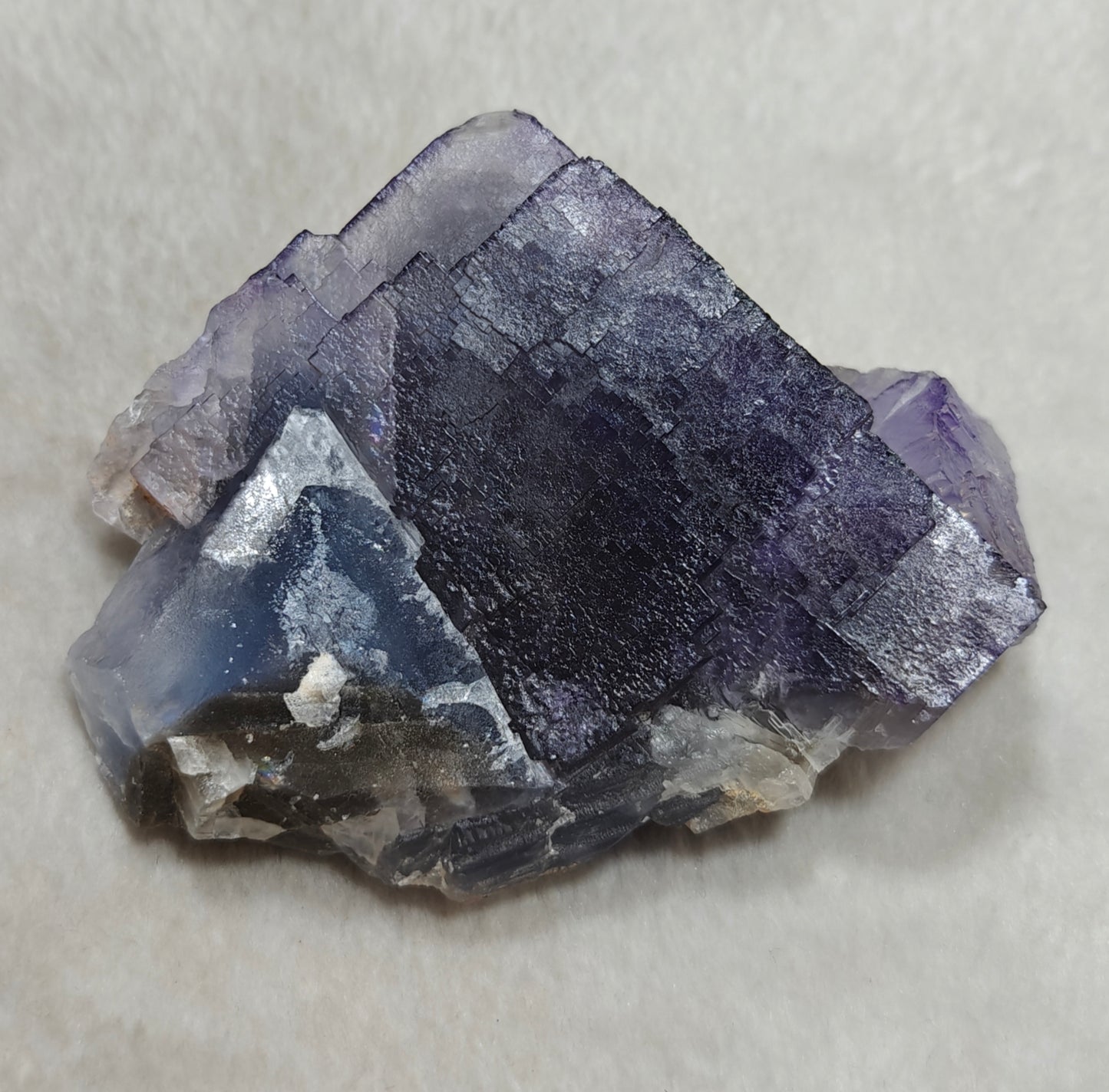 Natural purple Fluorite 321 grams