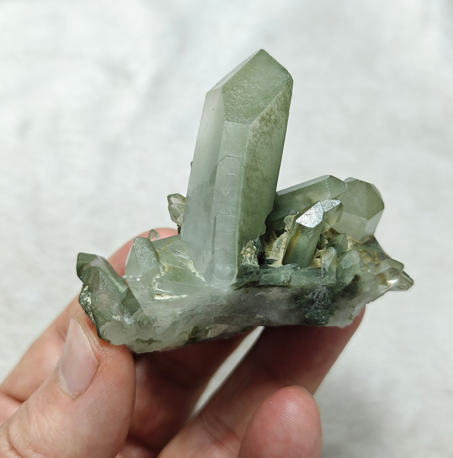 Natural Chlorite Quartz 102 grams