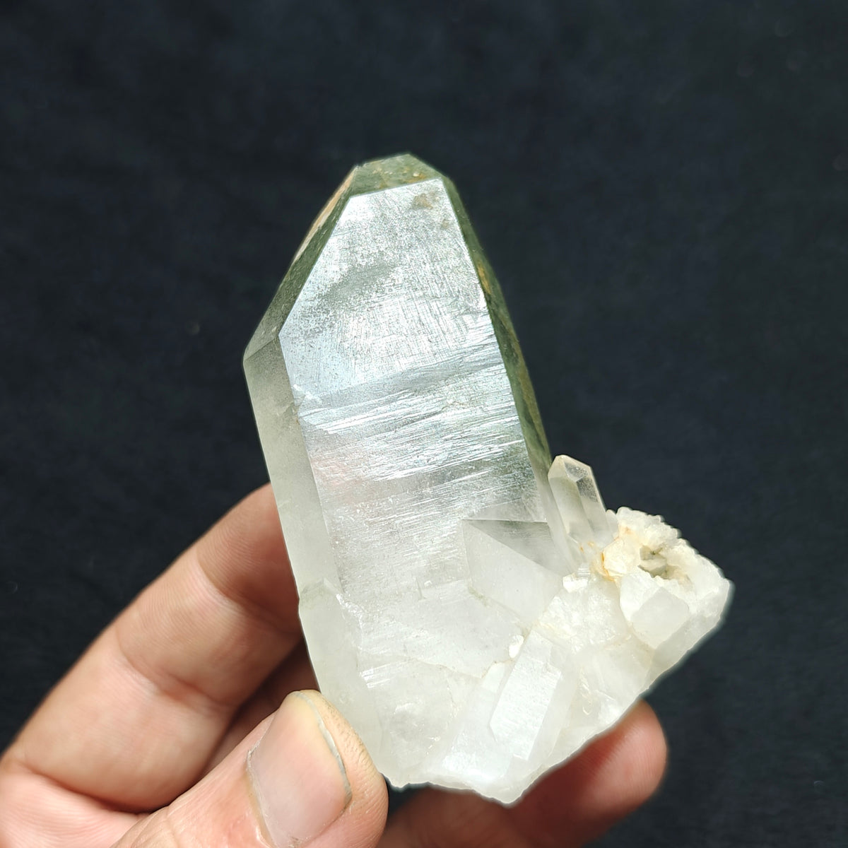 Natural Chlorite Quartz 96 gram