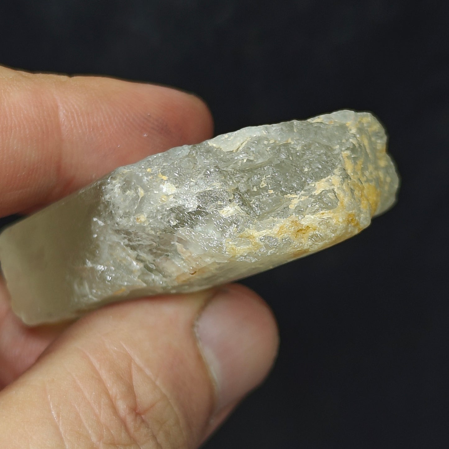 Natural spodumene crystal 81 grams