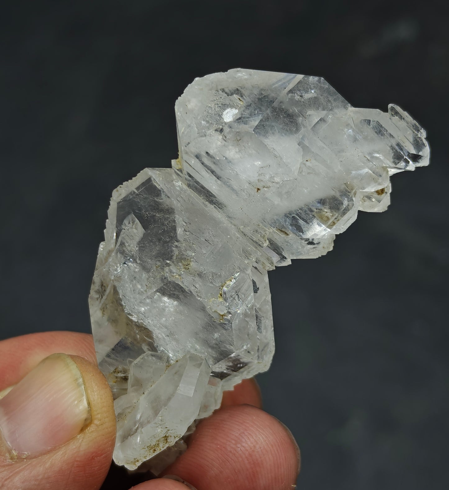 Natural faden quartz crystal 26 grams