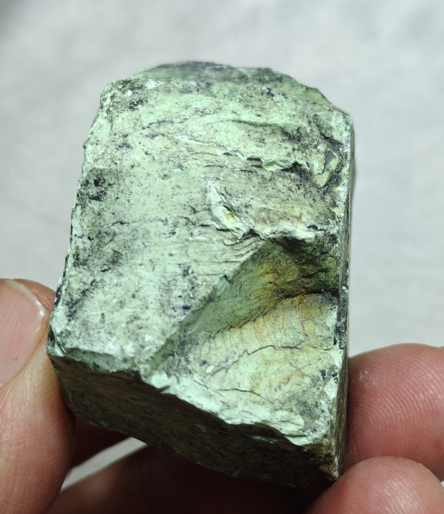 Natural green variscite chunk 101 grams