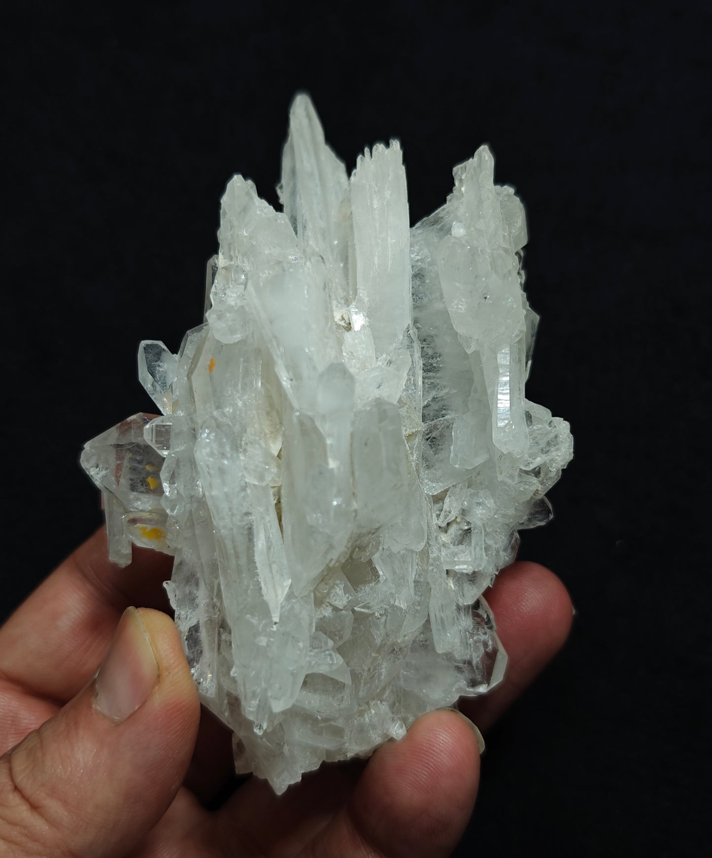 Single beautiful terminated Faden Quartz cluster 213 grams