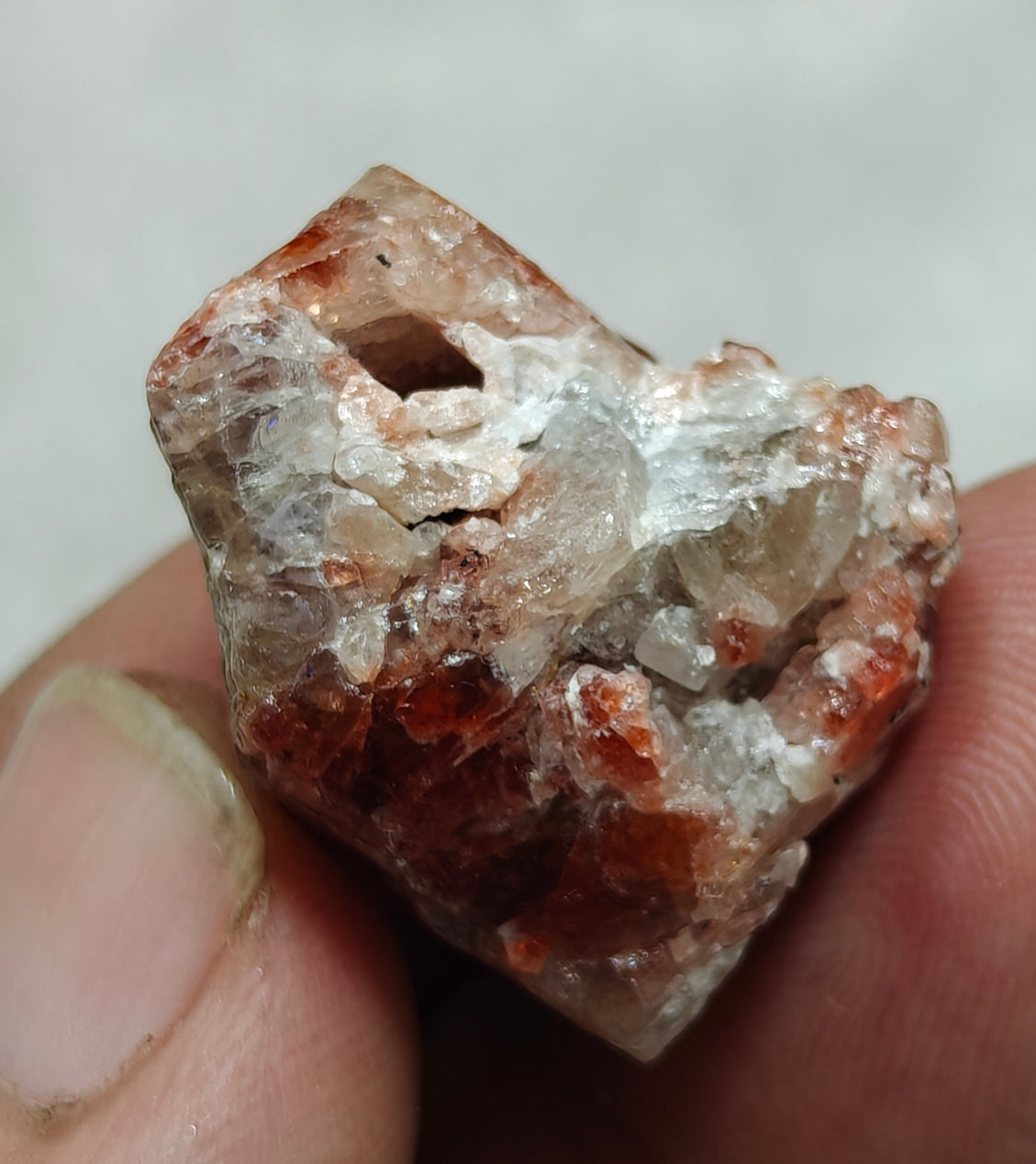 An amazing specimen of terminated zircon crystal 24 grams