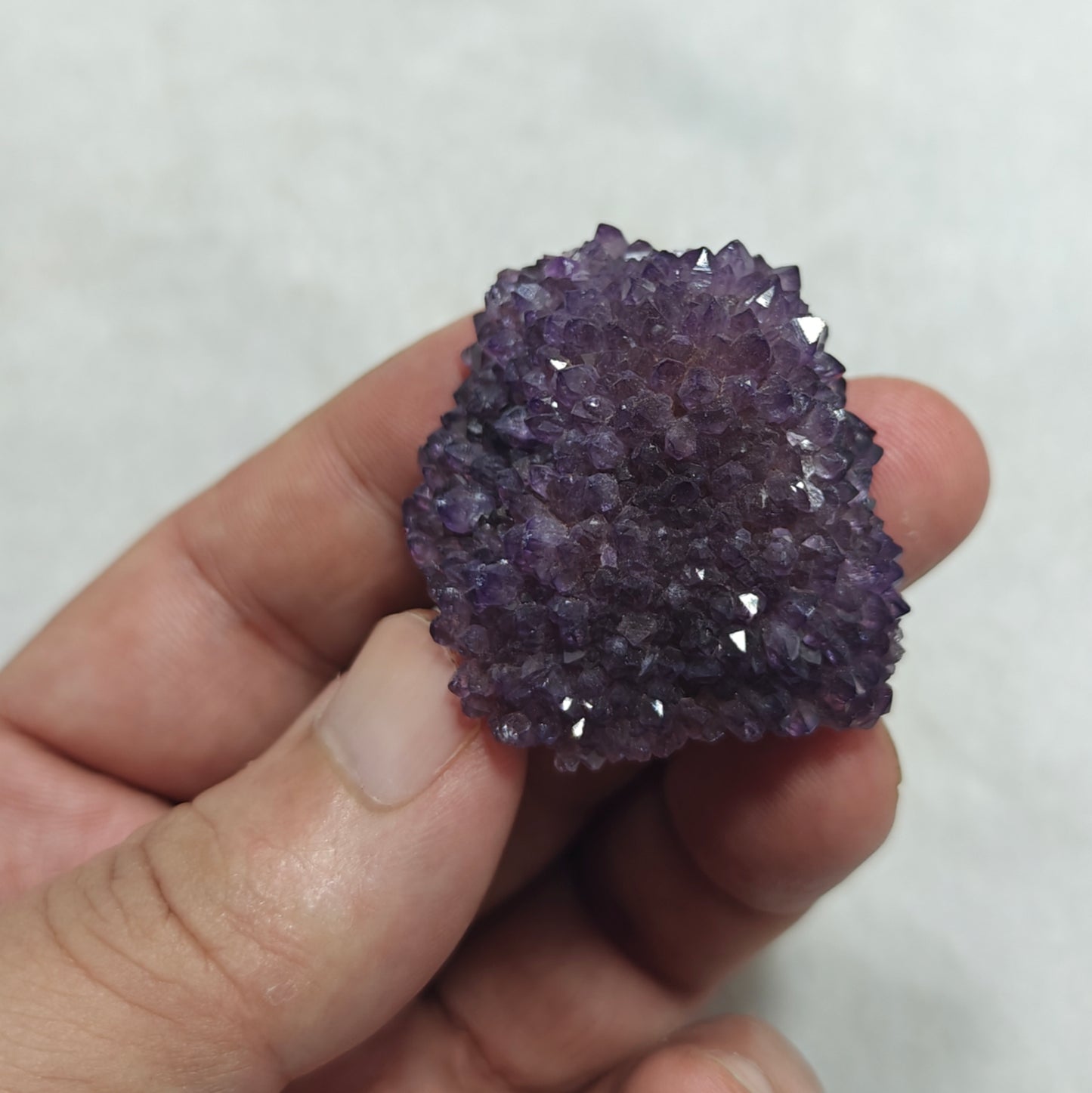 Natural Drusy Amethyst crystals Cluster 40 grams