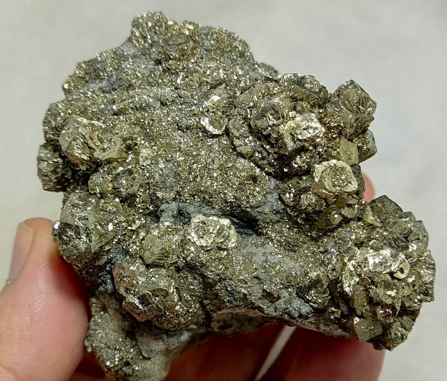 Pyrite marcasite specimen 426 grams