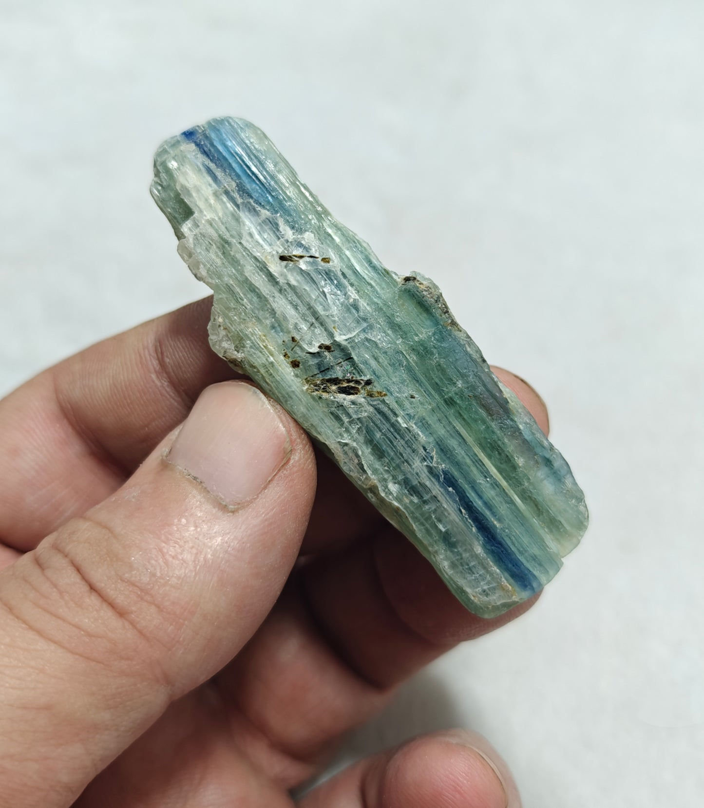 Natural blue kyanite crystal 21 grams