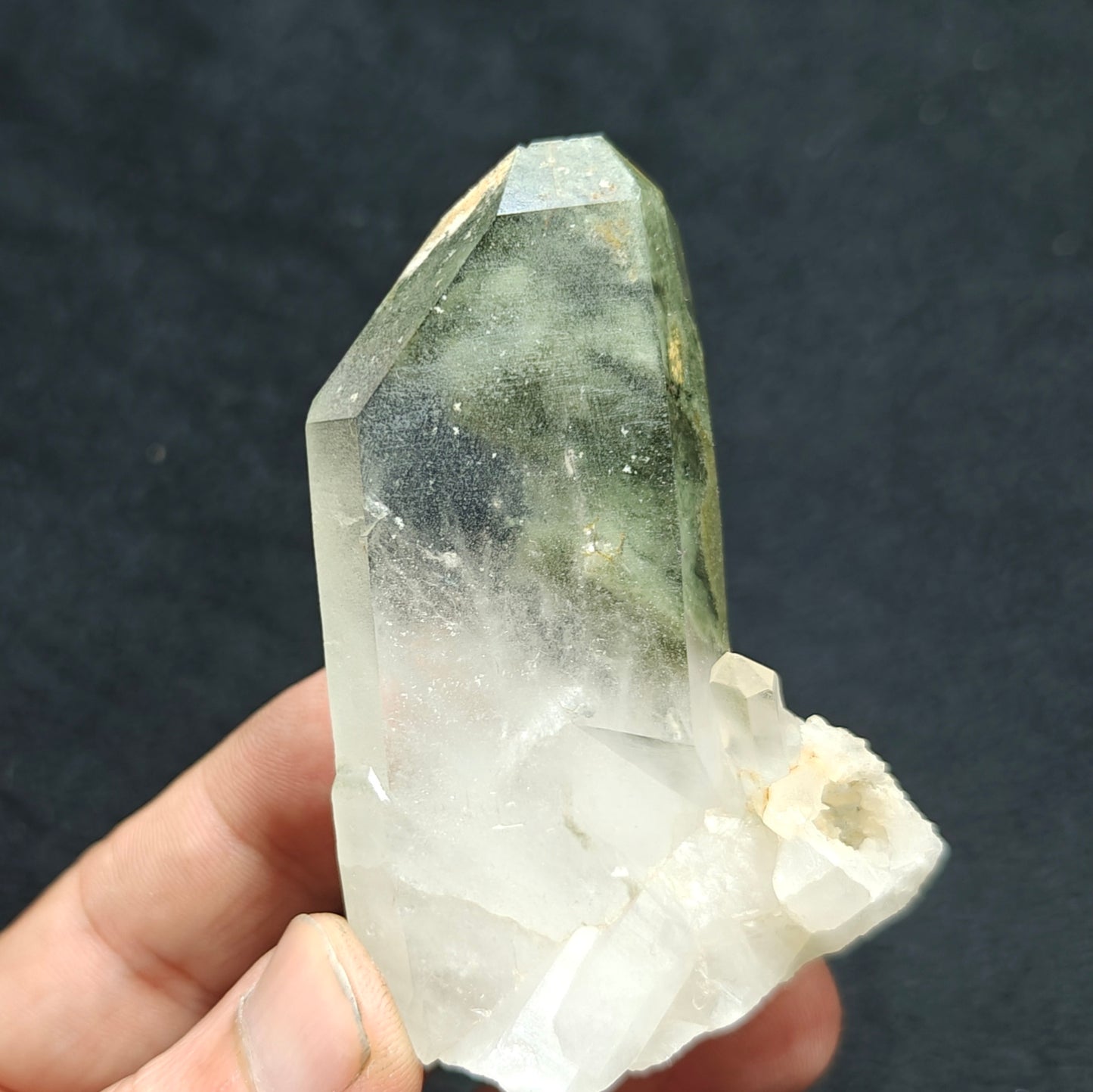 Natural Chlorite Quartz 96 gram