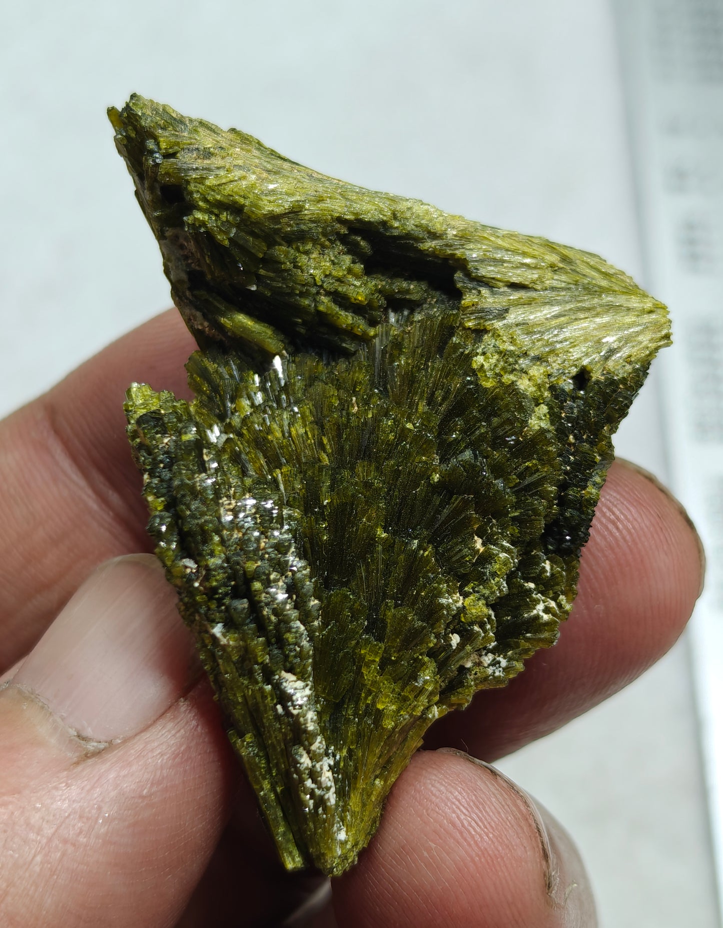 Natural Epidote cluster spray 35 grams