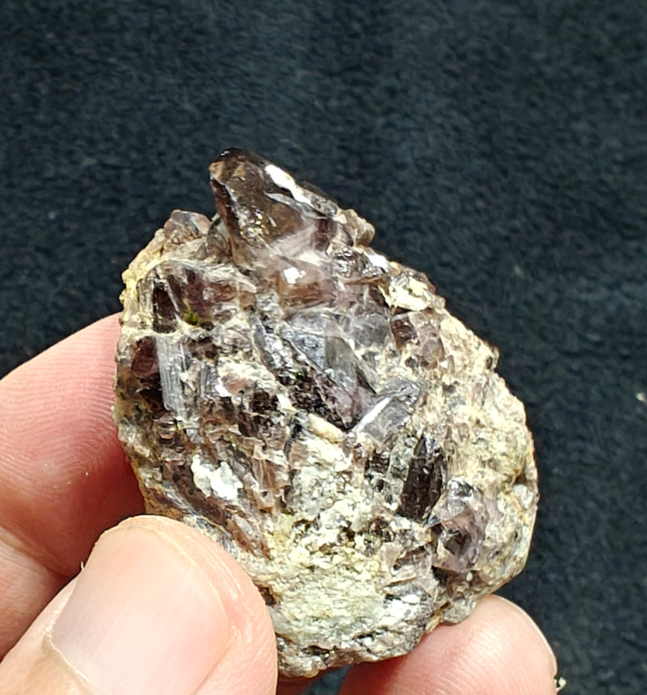 Natural axinite specimen 44 grams