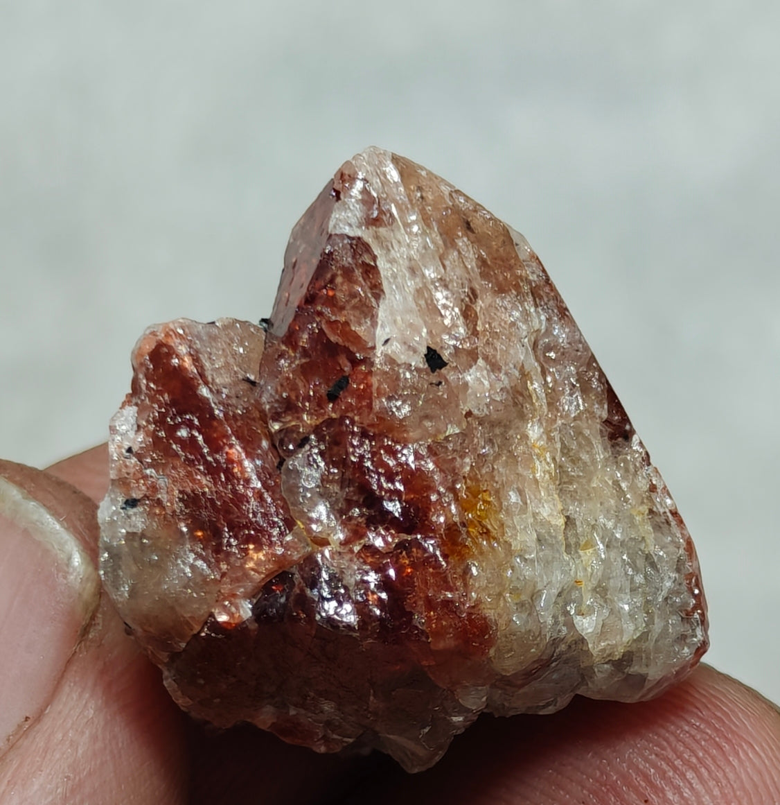An amazing specimen of terminated zircon crystal 24 grams