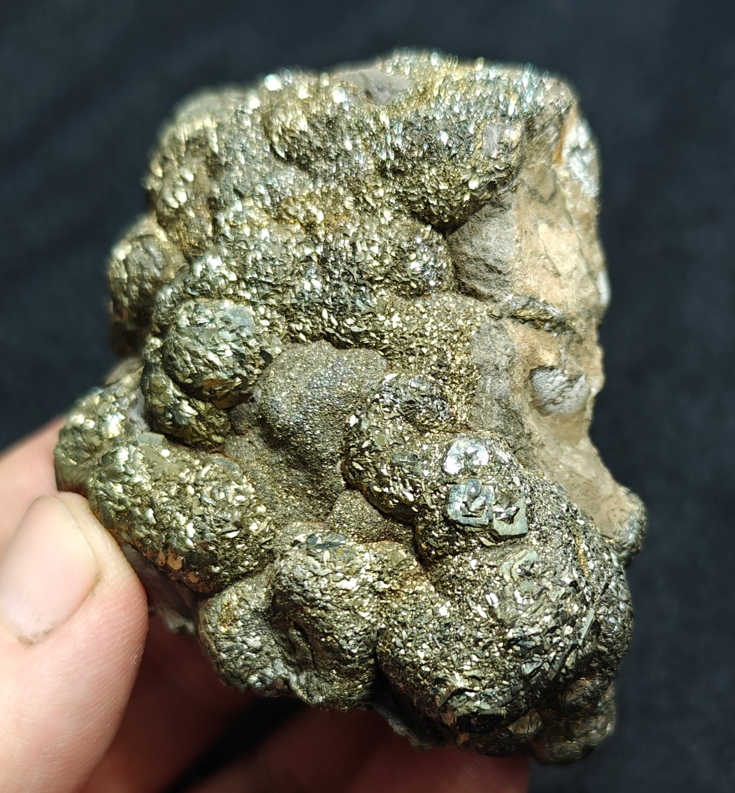 Natural pyrite/marcasite specimen 312 grams