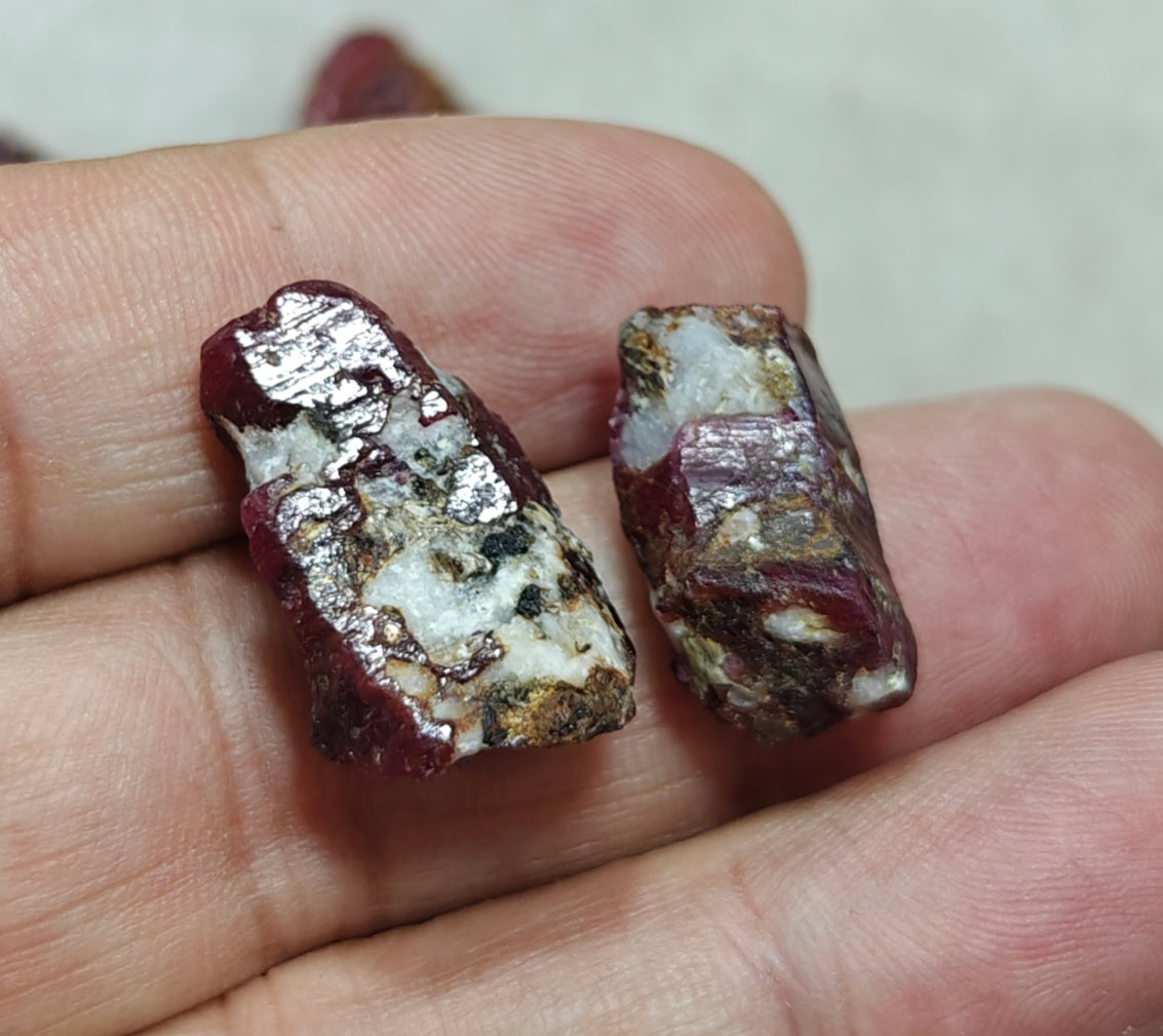 Ruby Crystals lot 119g