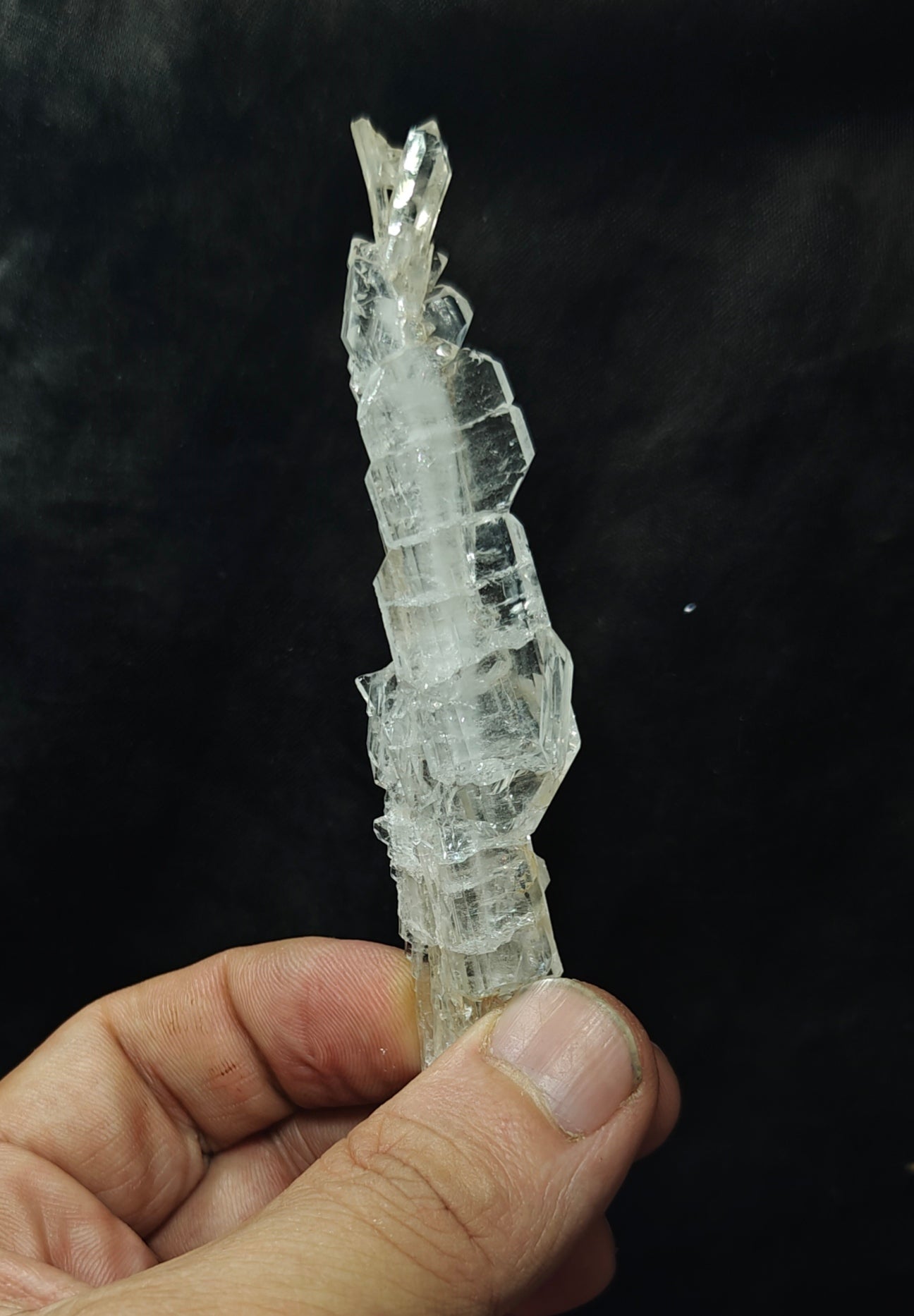 Natural faden quartz crystal 21 grams