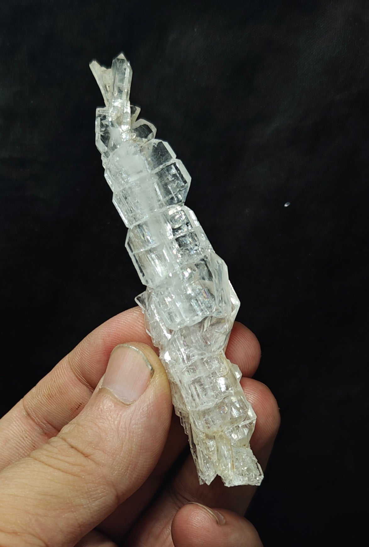 Natural faden quartz crystal 21 grams