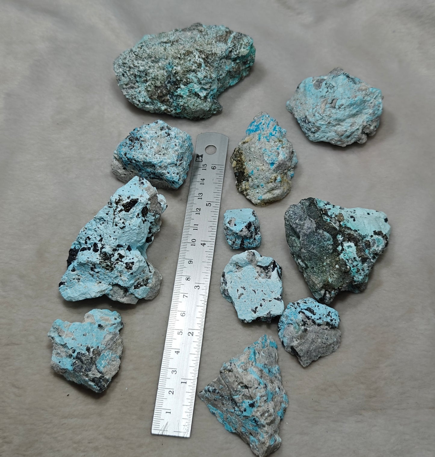 Lot of Natural turquoise 1 kg