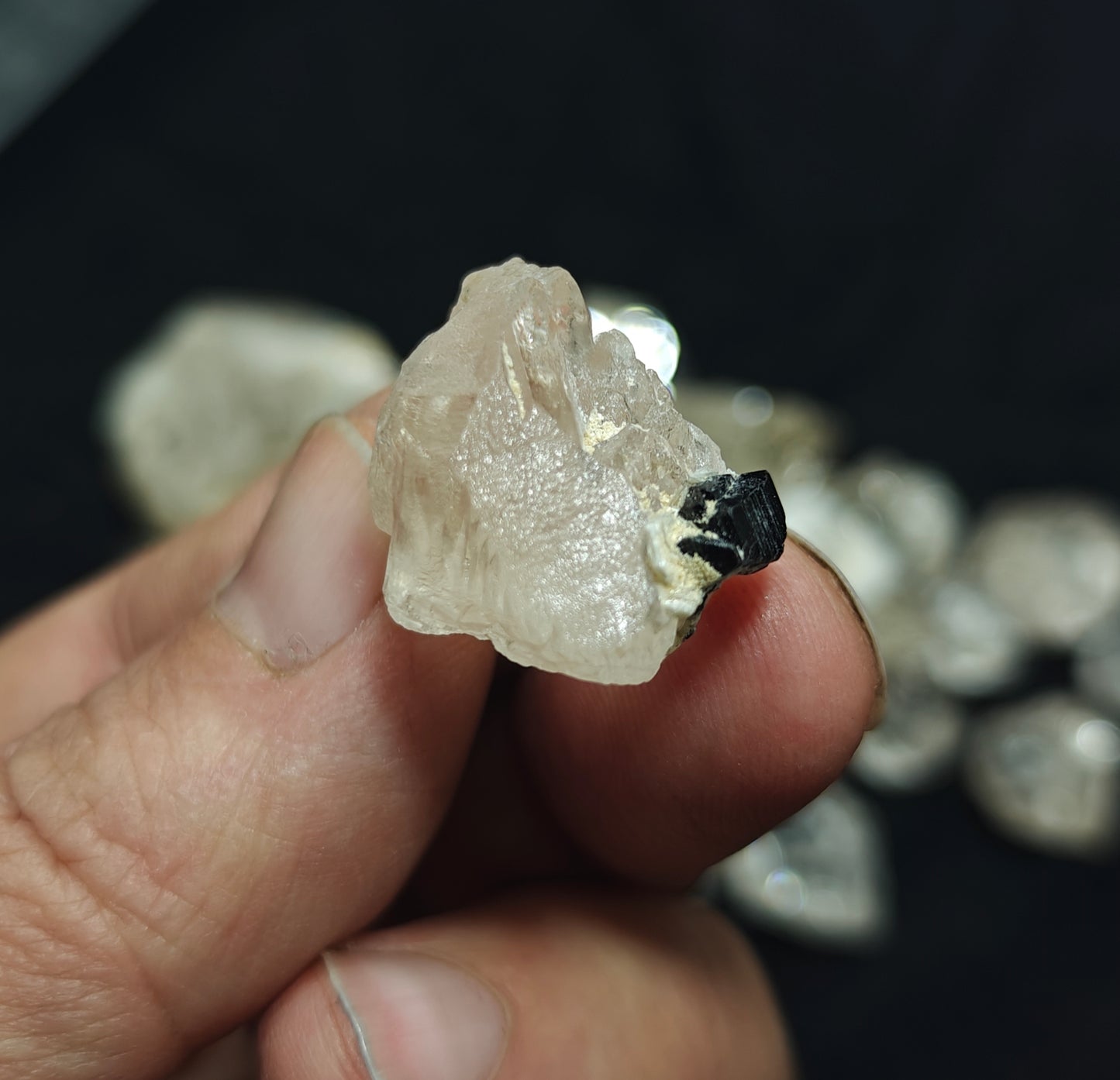 180 grams terminated Topaz crystals collection