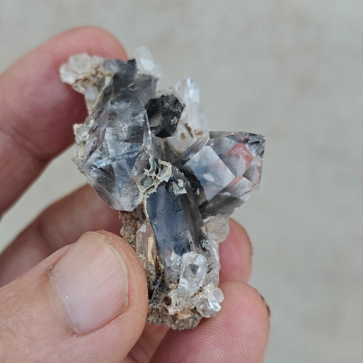 Brookite included Quartz Crystal specimen 24 grams