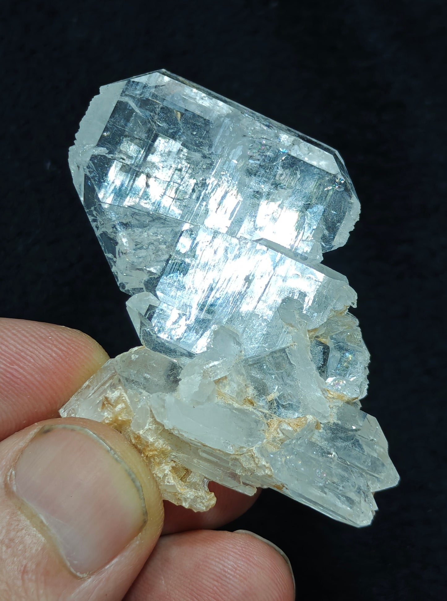 Natural faden quartz crystal 26 grams