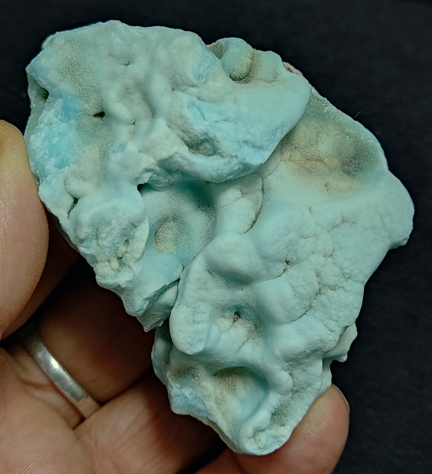 Natural Blue Aragonite 206 grams