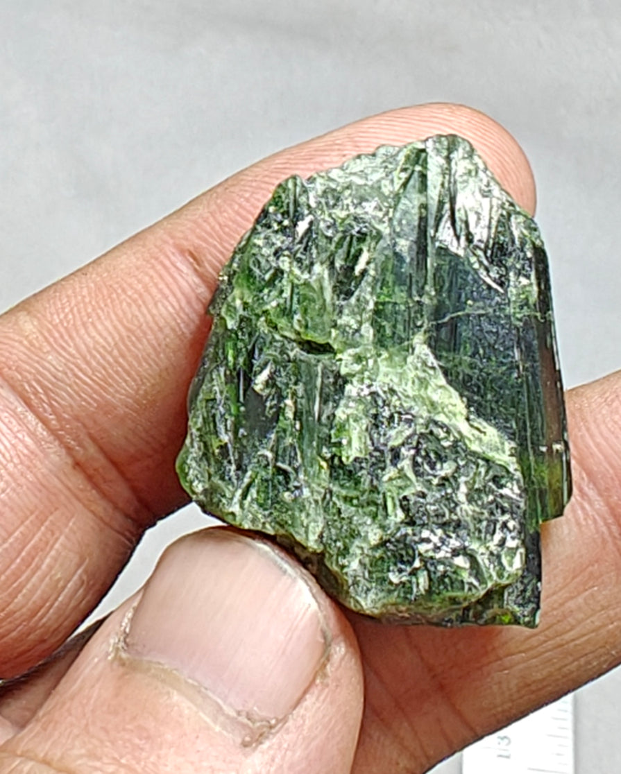 Natural Green diopside crystal 22 grams