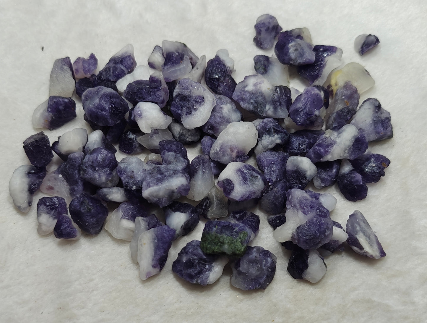 Purple scapolite collection 190 grams