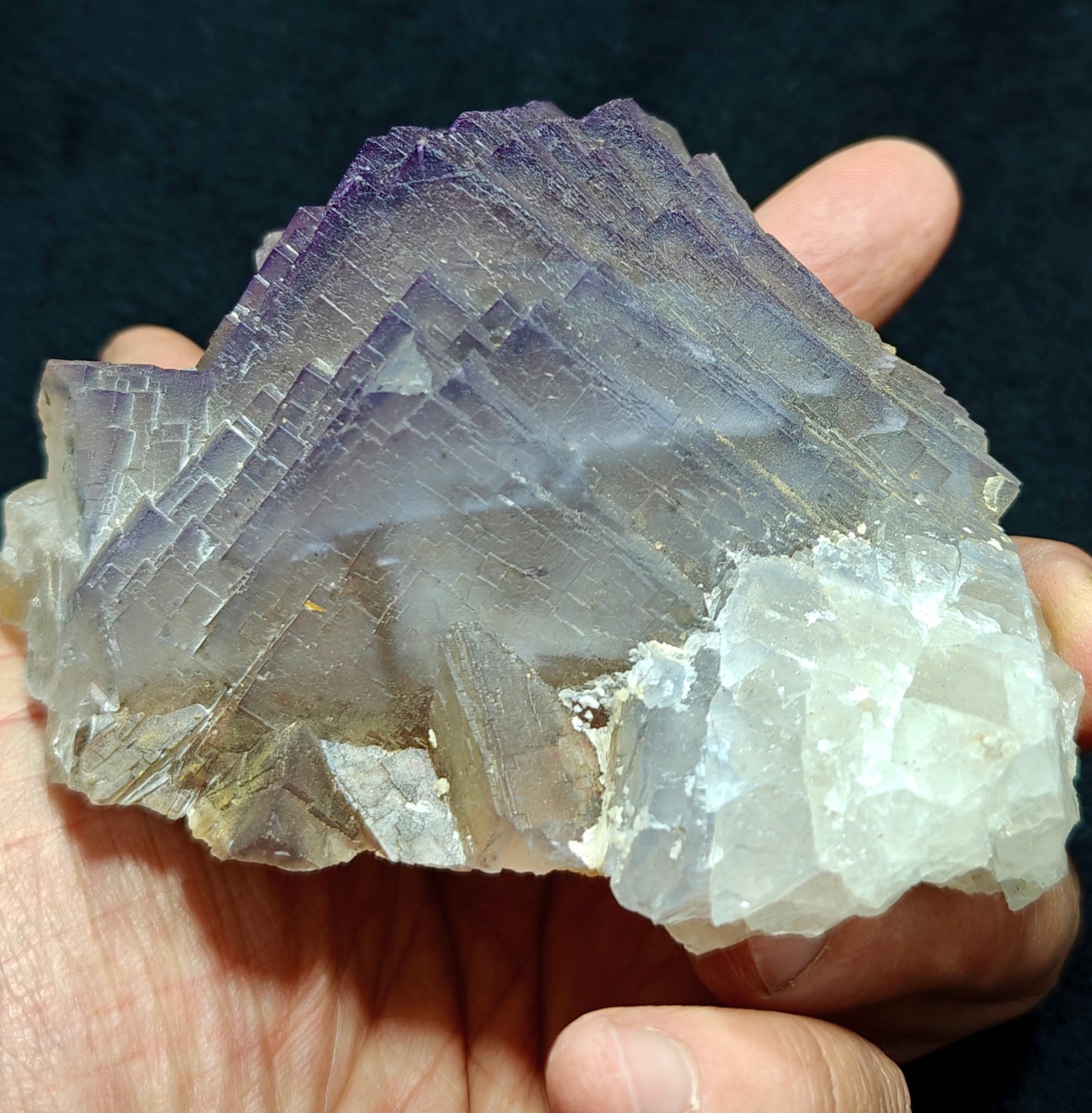 Fluorite crystal like Pyramid 500 grams