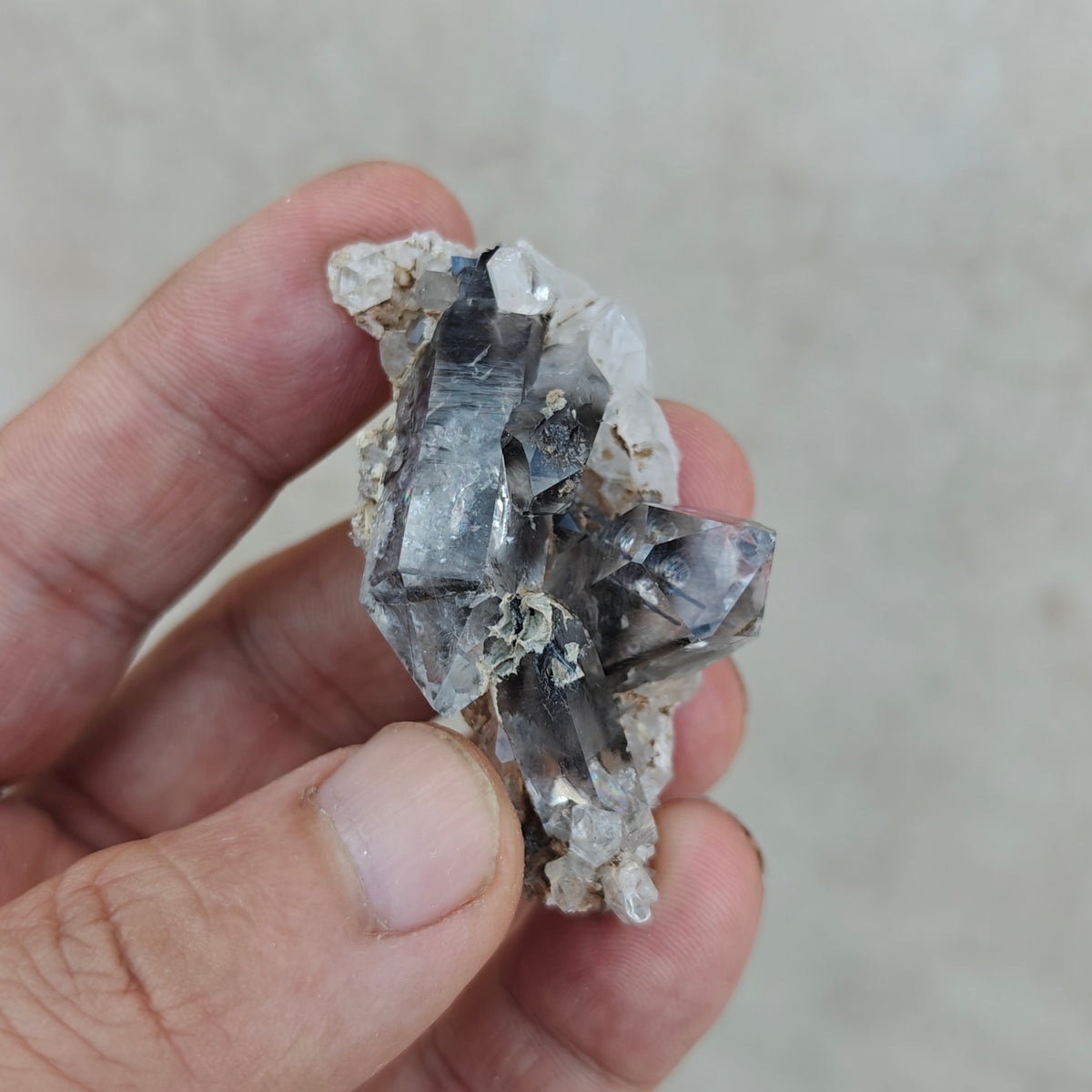 Brookite included Quartz Crystal specimen 24 grams