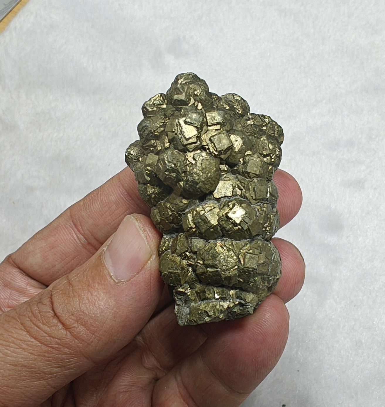 Natural pyrite marcasite crystal 152 grams