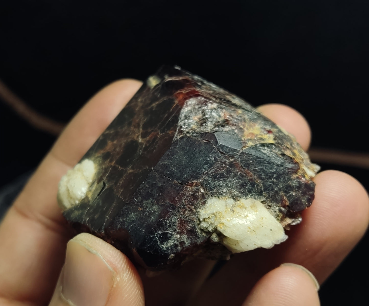 Natural Garnets Specimen variety spessartine/almandine 115 grams