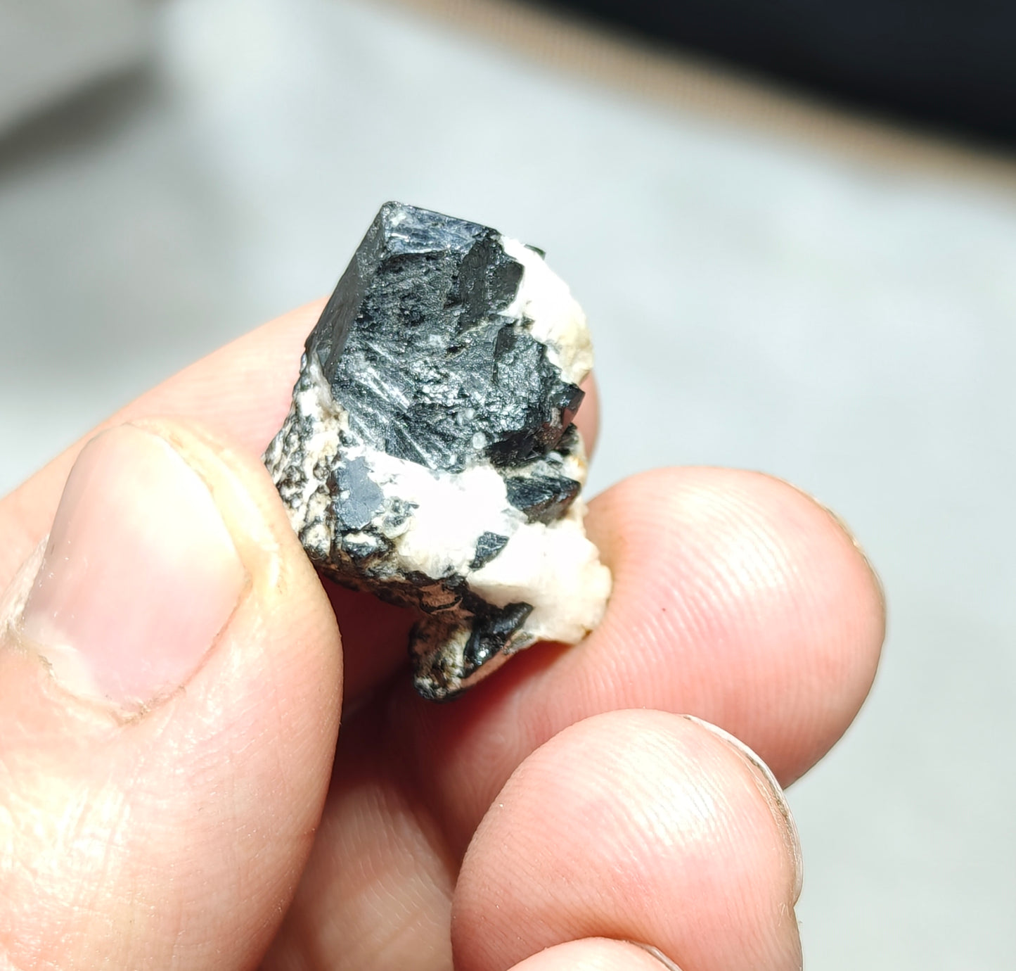 Collection of 5 cassiterite crystals 57 grams total weight