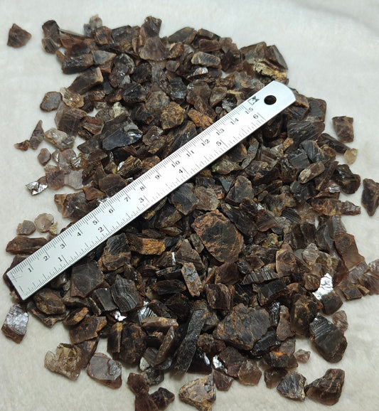 Natural axinite crystals 700 grams