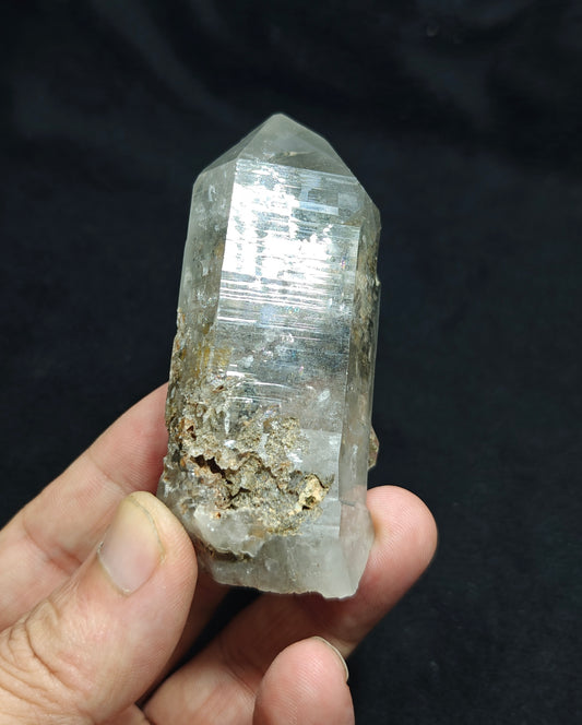 Chlorite Quartz crystal 116 gram