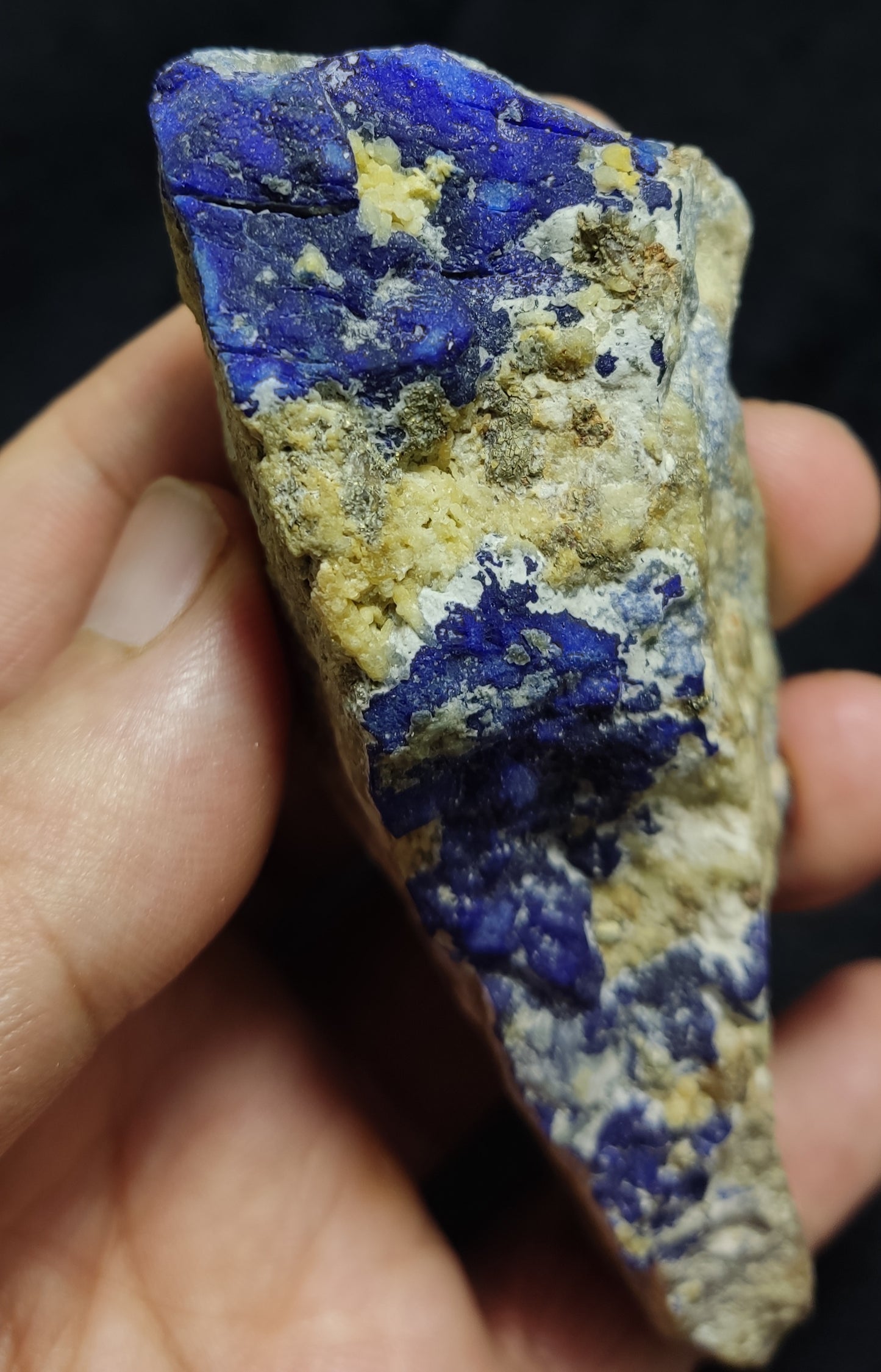 An aesthetic specimen of Lazurite on Matrix 176 grams