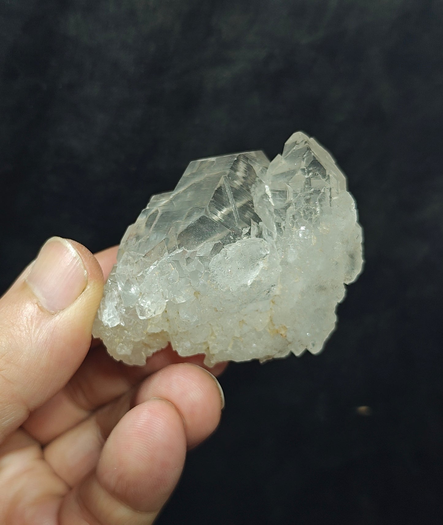 Beautiful specimen of Quartz Cluster 108 grams