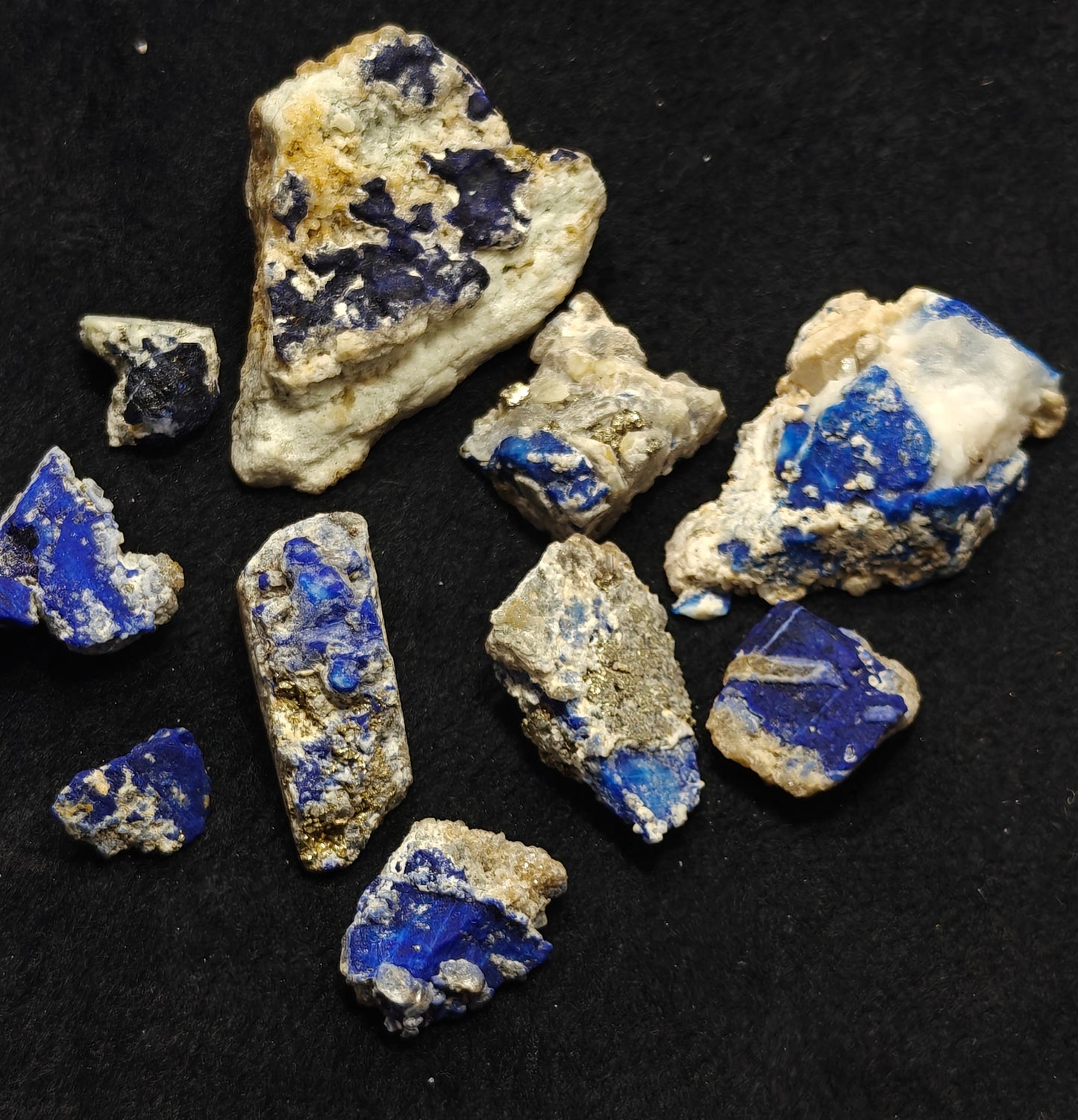 Lazurite sodalite collection 225 grams