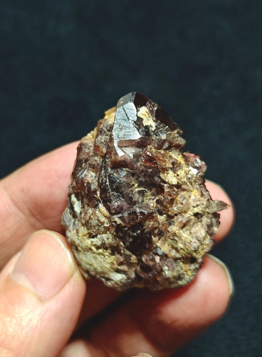Natural axinite specimen 44 grams