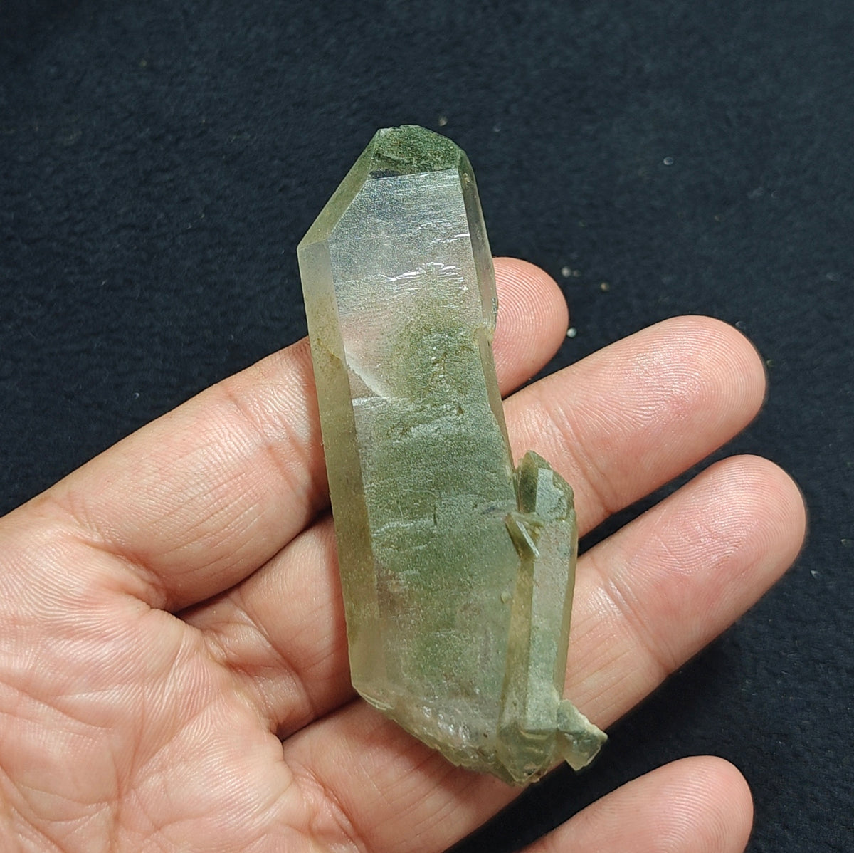 Natural Chlorite Quartz 44 grams
