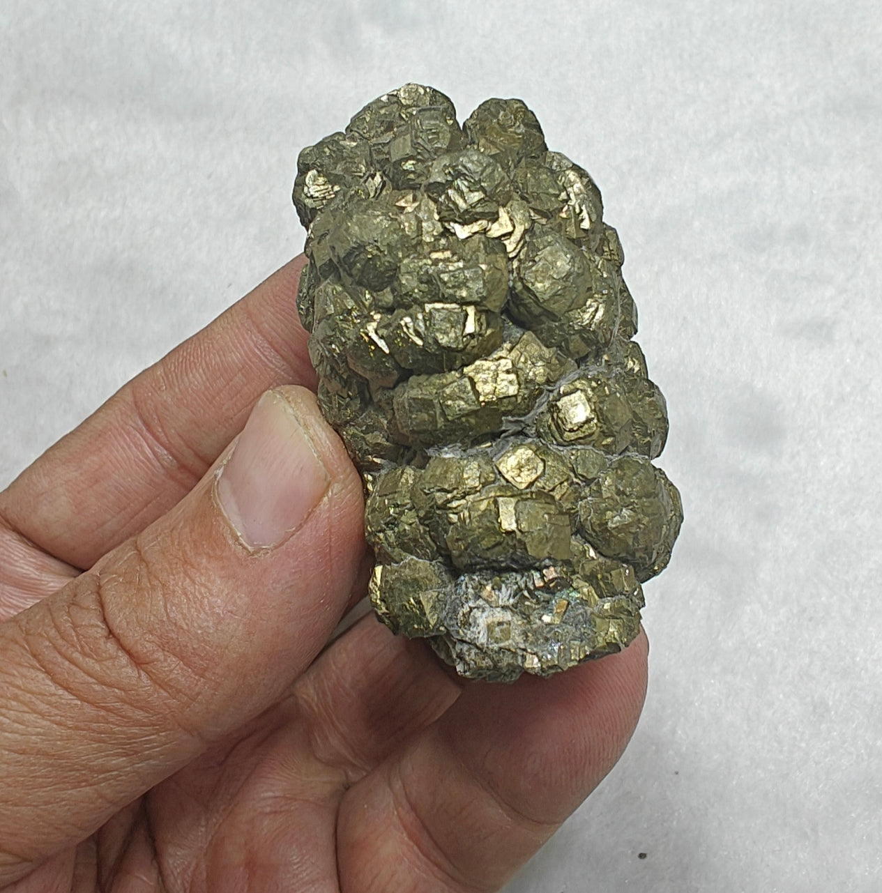 Natural pyrite marcasite crystal 152 grams