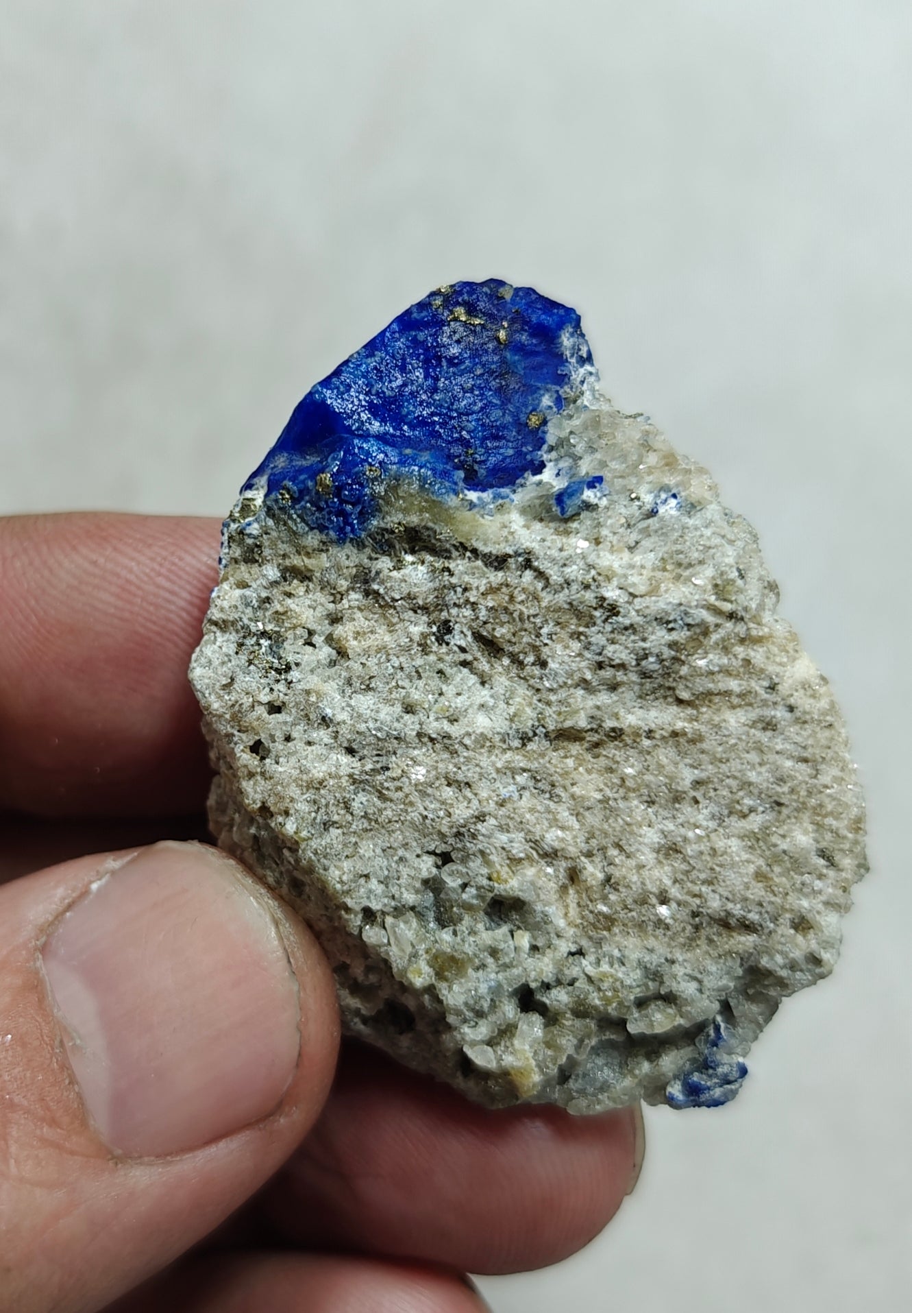 Amazing single Lazurite specimen on matrix 35 grams
