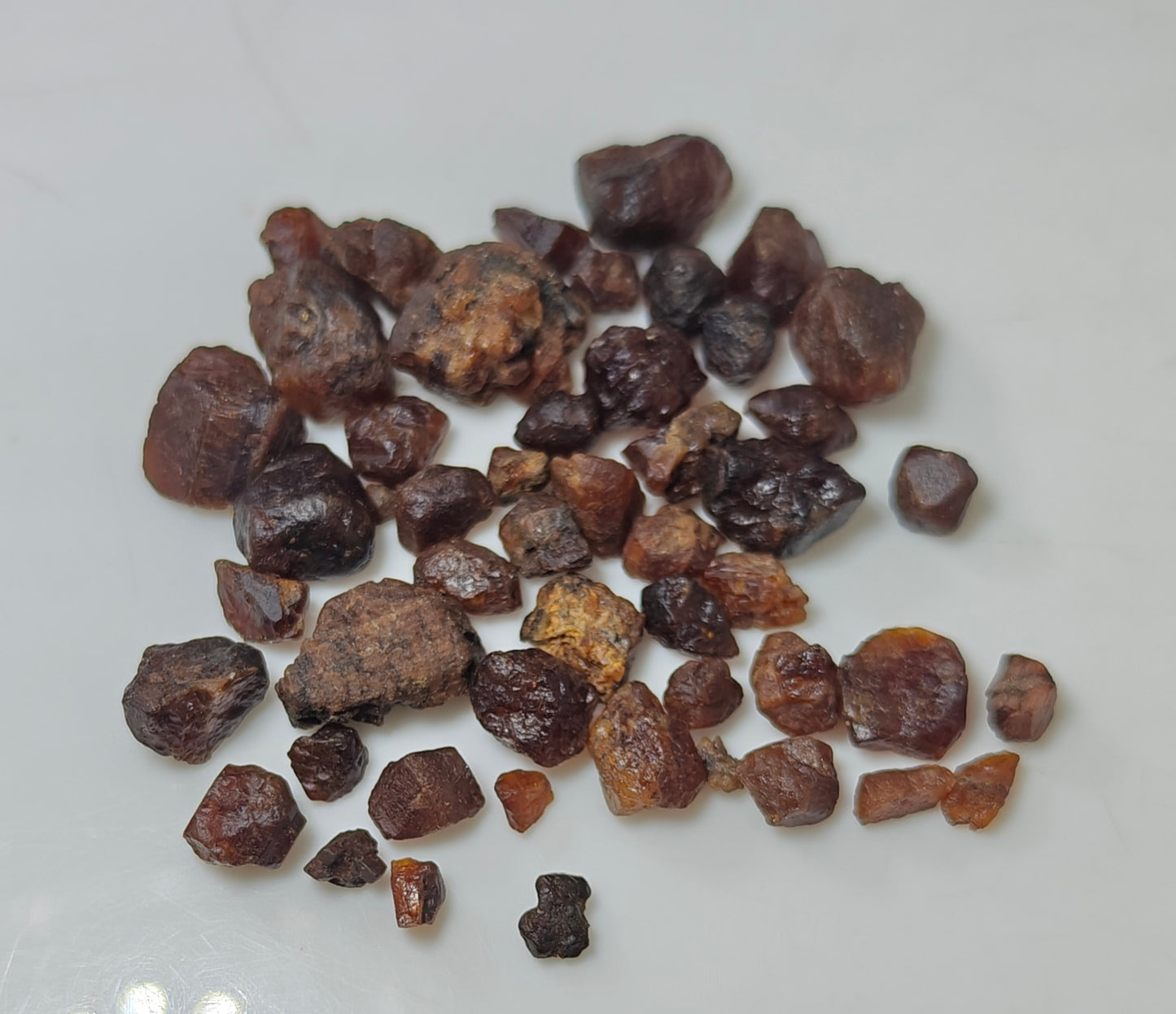 Rare parisite crystals collection 32 grams