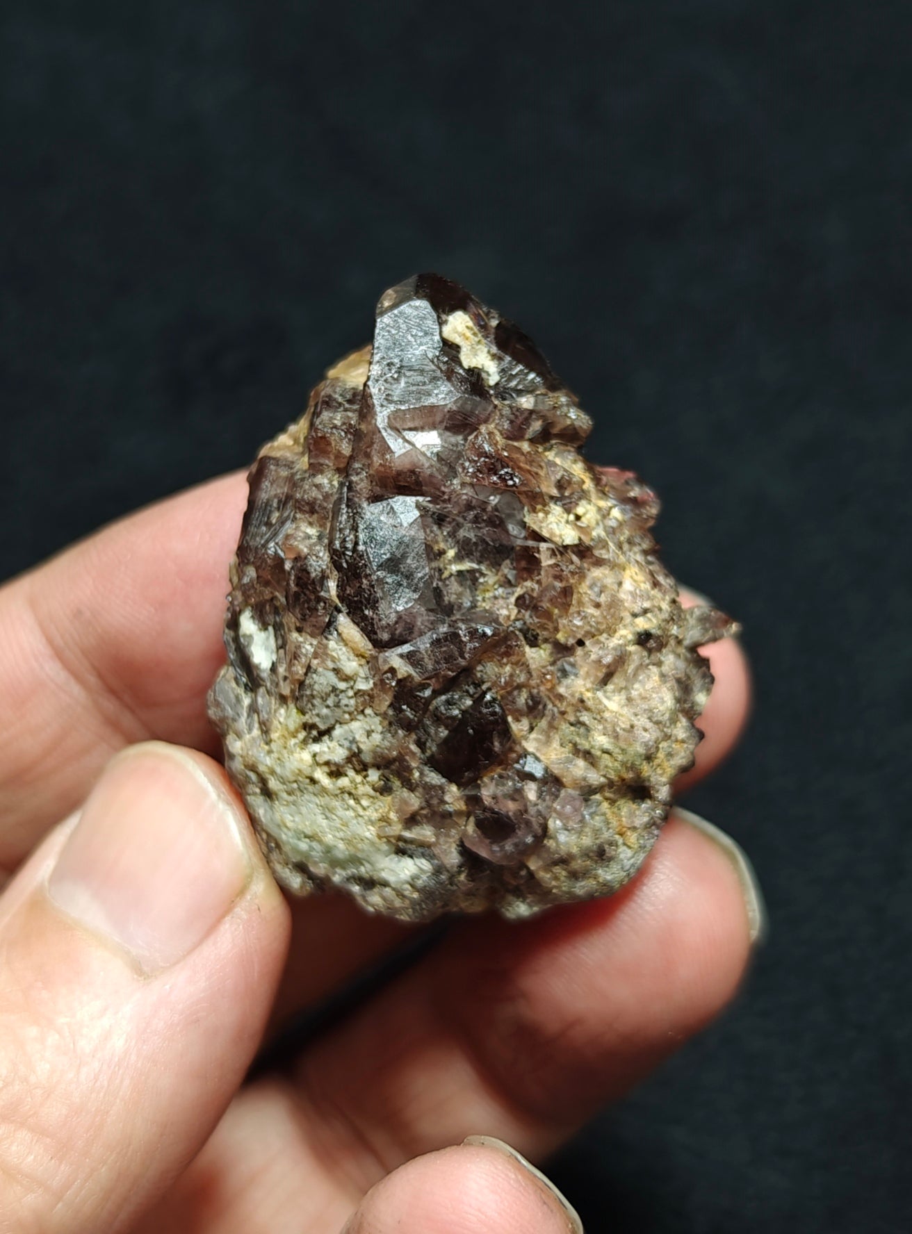 Natural axinite specimen 44 grams