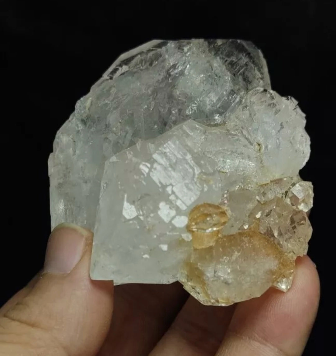 Very Aesthetic Gwindel Quartz Crystal Fully Terminated  245 grams