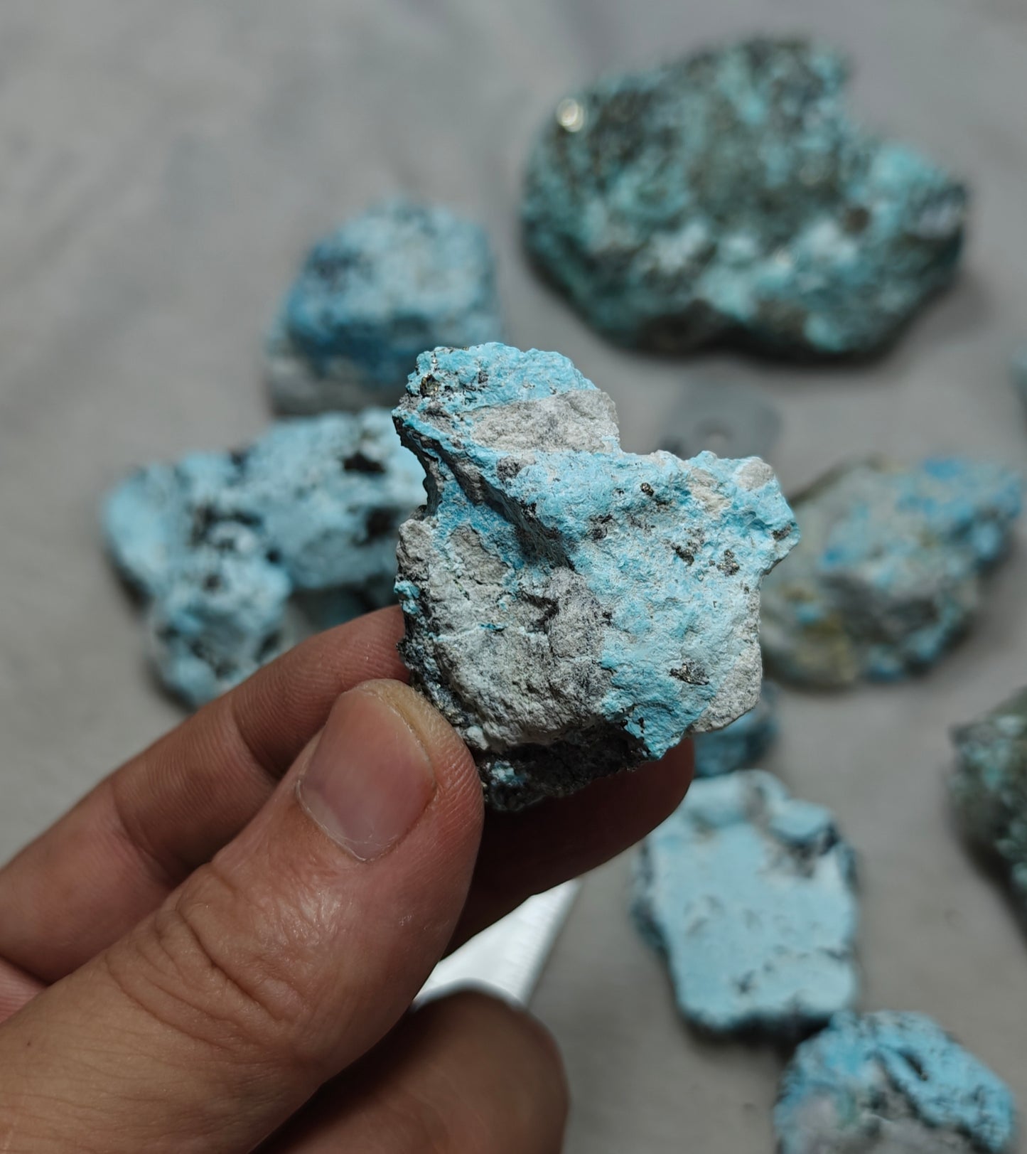 Lot of Natural turquoise 1 kg