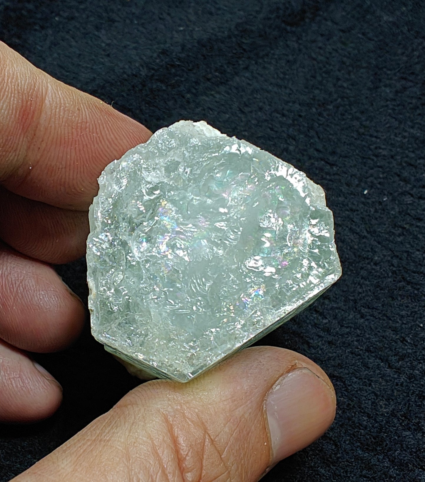 Natural aquamarine crystal 90 grams