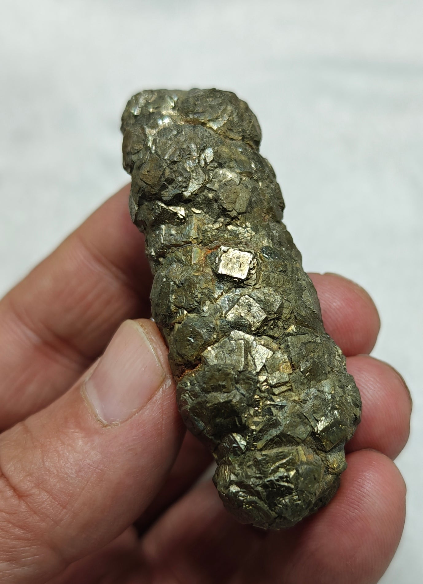 Natural pyrite marcasite crystal 108 grams